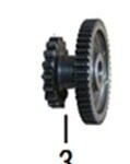 APX7 ÇİFT DİŞLİ Z=49 (200 CC)
