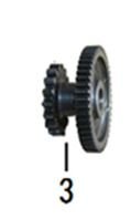 2H989-8003A-00.jpg APX7 ÇİFT DİŞLİ Z=49 (200 CC) - Görsel 1