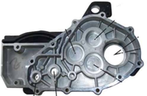 2H995-3206A-00.jpg RA5 DİŞLİ KUTUSU KAPAĞI (180CC) - Görsel 1